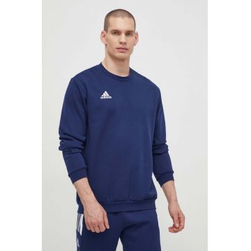 adidas Performance bluză Entrada 22 bărbați, culoarea bleumarin, uni H57480