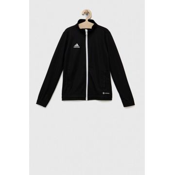 adidas Performance bluza copii ENT22 TK JKTY culoarea negru, neted