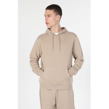 Hanorac regular fit cu buzunar kangaroo Hanorac regular fit cu buzunar kangaroo