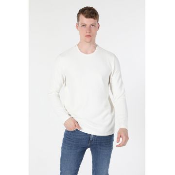 Bluza sport regular fit cu aspect texturat Bluza sport regular fit cu aspect texturat