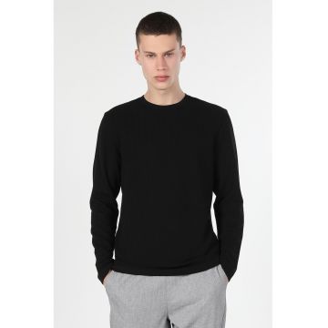 Bluza sport regular fit cu aspect texturat Bluza sport regular fit cu aspect texturat