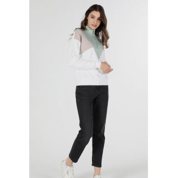 Bluza sport cu model colorblock Bluza sport cu model colorblock