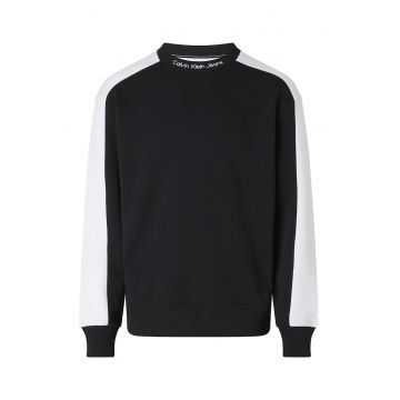 Bluza sport cu model colorblock
