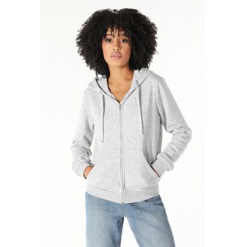 Hanorac cu fermoar si snur Hanorac cu fermoar si snur