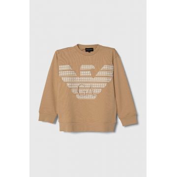 Emporio Armani hanorac de bumbac pentru copii