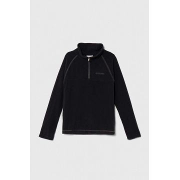 Columbia bluza copii culoarea negru, modelator