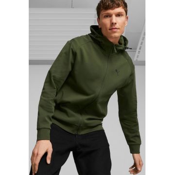 Hanorac cu fermoar si logo