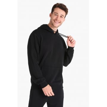 Hanorac regular fit cu buzunar kangaroo Hanorac regular fit cu buzunar kangaroo