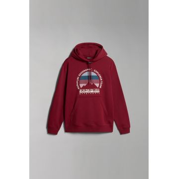 Hanorac unisex cu imprimeu si buzunar kangarroo B-Telemark