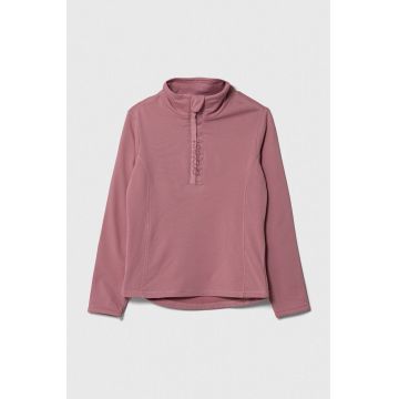 Protest bluza copii FABRIZOY JR culoarea roz, cu imprimeu