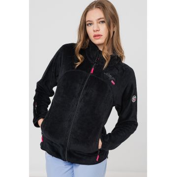 Bluza de trening din material fleece cu fermoar Upaline