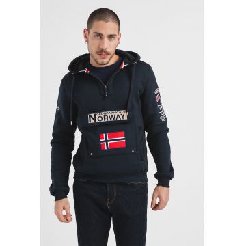 Hanorac cu buzunara cu clapa Gymclass