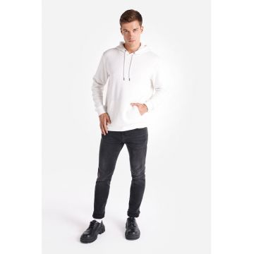 Hanorac regular fit cu buzunar kangaroo Hanorac regular fit cu buzunar kangaroo