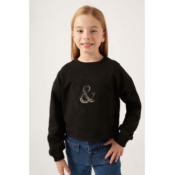 Mayoral bluza copii culoarea negru, cu imprimeu Mayoral bluza copii culoarea negru, cu imprimeu