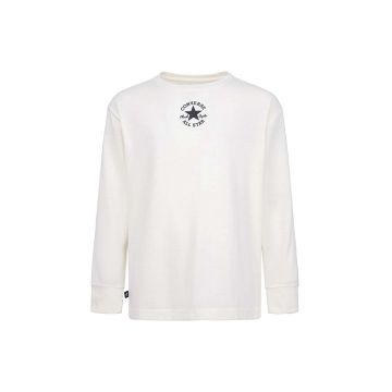 Converse bluza copii culoarea bej, cu imprimeu Converse bluza copii culoarea bej, cu imprimeu
