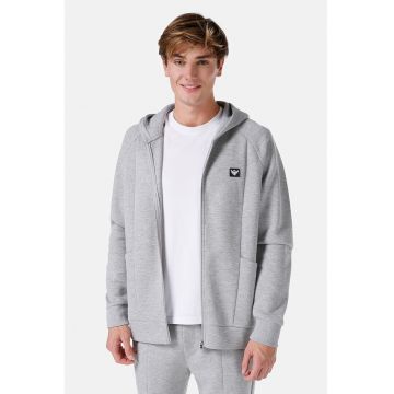 hanorac cu fermoar si maneci raglan hanorac cu fermoar si maneci raglan