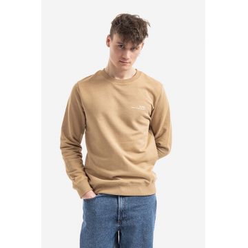 A.P.C. hanorac de bumbac Sweat Item bărbați, culoarea negru, uni COEAS.H27608-DARKNAVY A.P.C. hanorac de bumbac Sweat Item bărbați, culoarea negru, uni COEAS.H27608-DARKNAVY