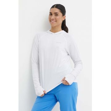 Marmot hanorac Windridge culoarea alb, neted Marmot hanorac Windridge culoarea alb, neted