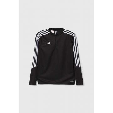 adidas Performance bluza copii TIRO23 CBTRTOPY culoarea negru, cu imprimeu, HS3618 adidas Performance bluza copii TIRO23 CBTRTOPY culoarea negru, cu imprimeu, HS3618