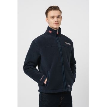 Bluza sport din fleece cu captuseala de blana shearling sintetica Ubolt