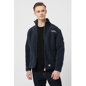 Bluza sport din fleece cu captuseala de blana shearling sintetica Ubolt
