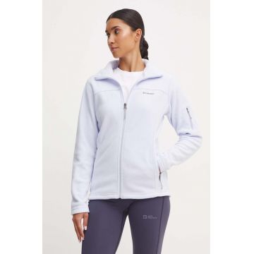 Columbia hanorac Fast Trek culoarea violet, uni, 1465351