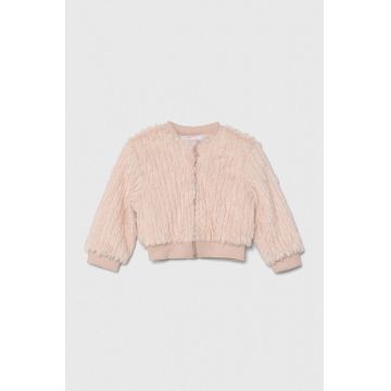 Jamiks bluza bebe SHAZIA culoarea roz, neted, JZH062 Jamiks bluza bebe SHAZIA culoarea roz, neted, JZH062