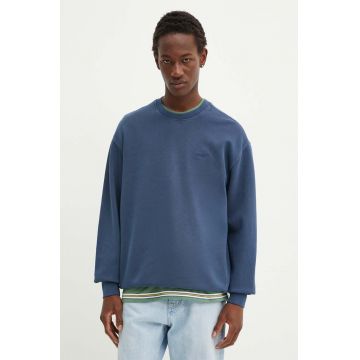 Levi's bluza barbati, culoarea negru, cu glugă, neted, A9244