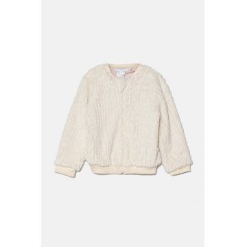 Jamiks bluza copii SHAZIA culoarea bej, neted, JZH191