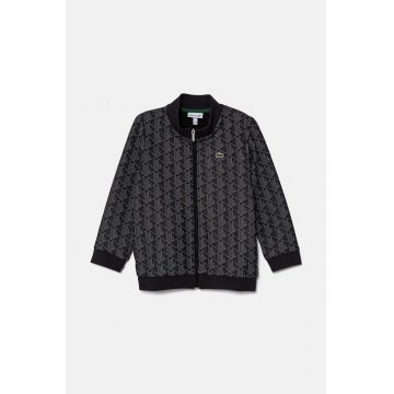 Lacoste bluza culoarea negru, modelator, SJ1233