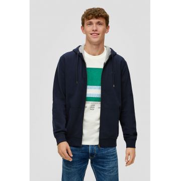 Hanorac regular-fit cu logo discret