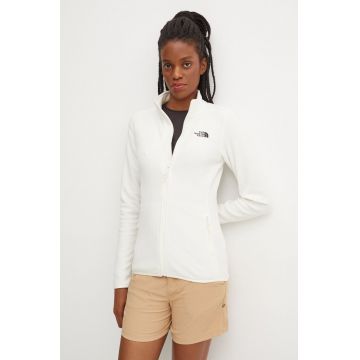 The North Face hanorac 100 Glacier culoarea bej, neted, NF0A855O4HP1
