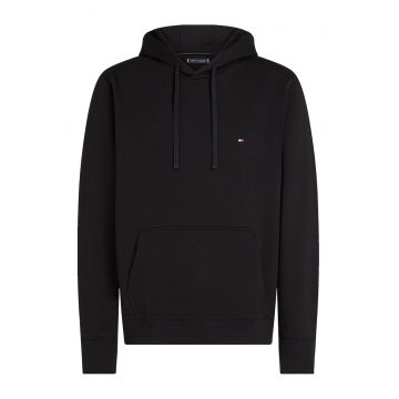 Hanorac cu buzunar kangaroo - Negru