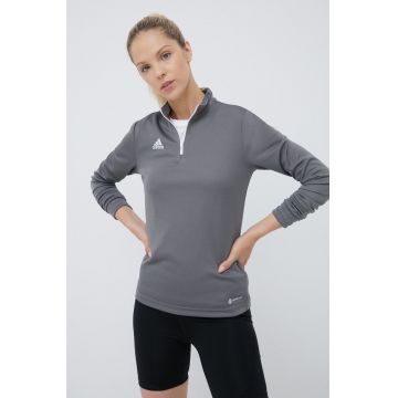 adidas Performance longsleeve de antrenament Entrada 22 culoarea gri H57542 adidas Performance longsleeve de antrenament Entrada 22 culoarea gri H57542