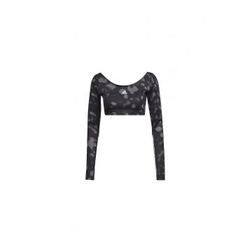 Bluza  W Hyglm Cro Aop HD6283 Femei Negru