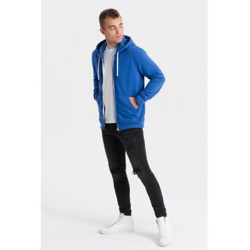Hanorac cu buzunare frontale - Albastru royal