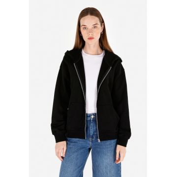 Hanorac lejer cu fermoar Hanorac lejer cu fermoar