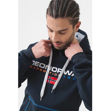 Hanorac regular fit cu logo