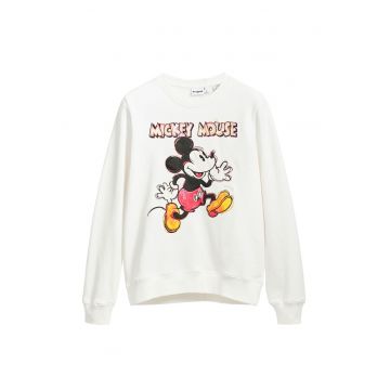 Bluza de trening cu imprimeu cu Mickey Mouse