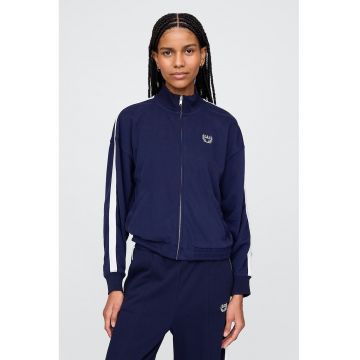 Bluza de trening cu logo si fermoar