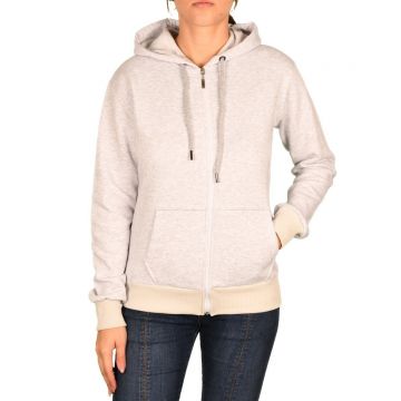 Hanorac gri deschis cu interior vatuit - cod 40013