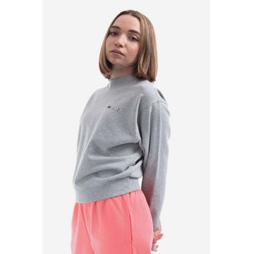 MCQ hanorac de bumbac femei, culoarea gri, uni 624675RSJ771230-grey MCQ hanorac de bumbac femei, culoarea gri, uni 624675RSJ771230-grey