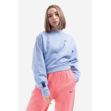 MCQ hanorac de bumbac femei, uni 624675RSJ765355-PURPLE MCQ hanorac de bumbac femei, uni 624675RSJ765355-PURPLE