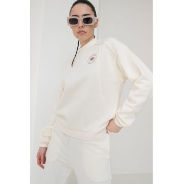 Bluza de trening din bumbac cu detaliu logo