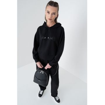 Hanorac regular fit cu logo