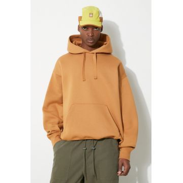 Vans bluza Premium Standards Surplus Po Hoodie LX barbati, culoarea maro, cu glugă, neted, VN000GVQ1OU1