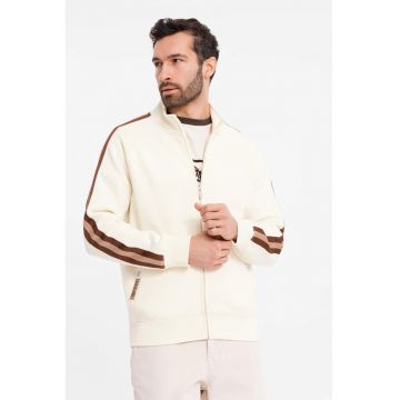 Bluza de trening cu fermoar si buzunare laterale