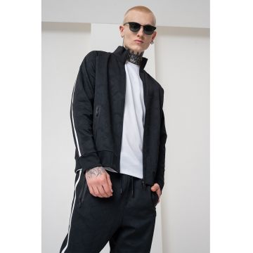 Bluza de trening cu model in dungi Skarley