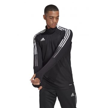Bluza sport cu fenta cu fermoar - pentru fotbal Tiro21