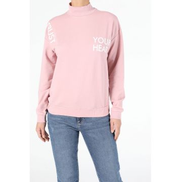 Bluza sport cu guler mediu
